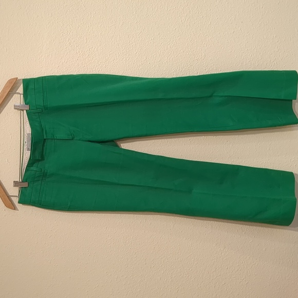 Gap Modern Boot Cut Dress Kelly Green Pants Size 6 - Picture 1 of 6